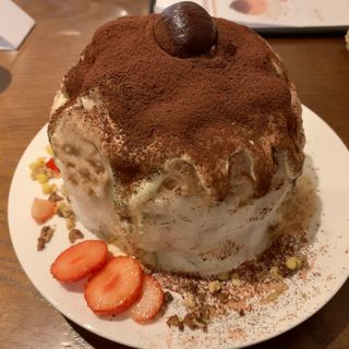 マロンティラミスかき氷(ボンヌ カフェ 十条店 （Bonnel Cafe）)