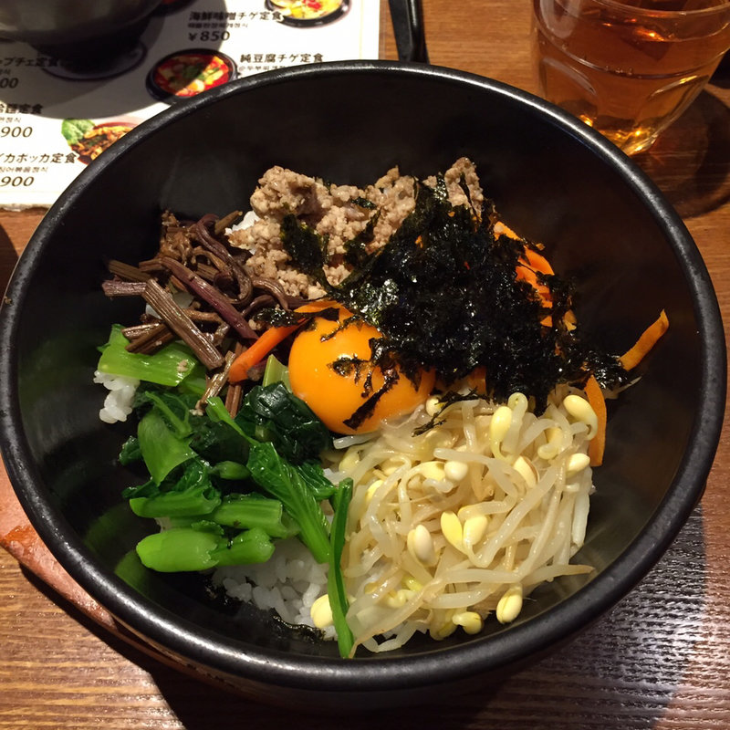 石焼きビビンバ定食(ハンサラン )