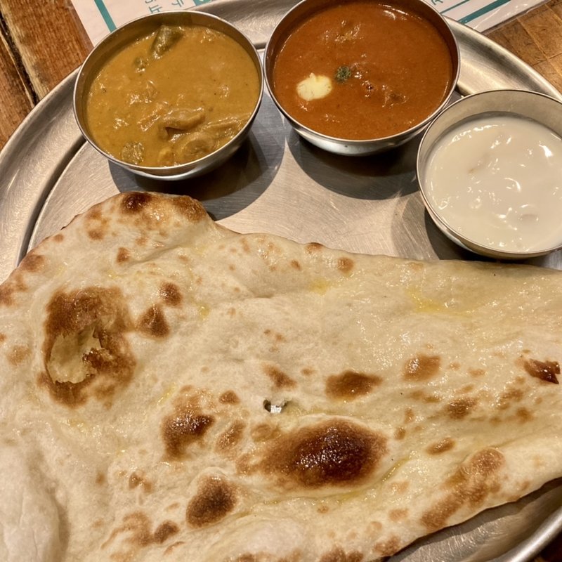 2色カレー定食(ターリー屋)