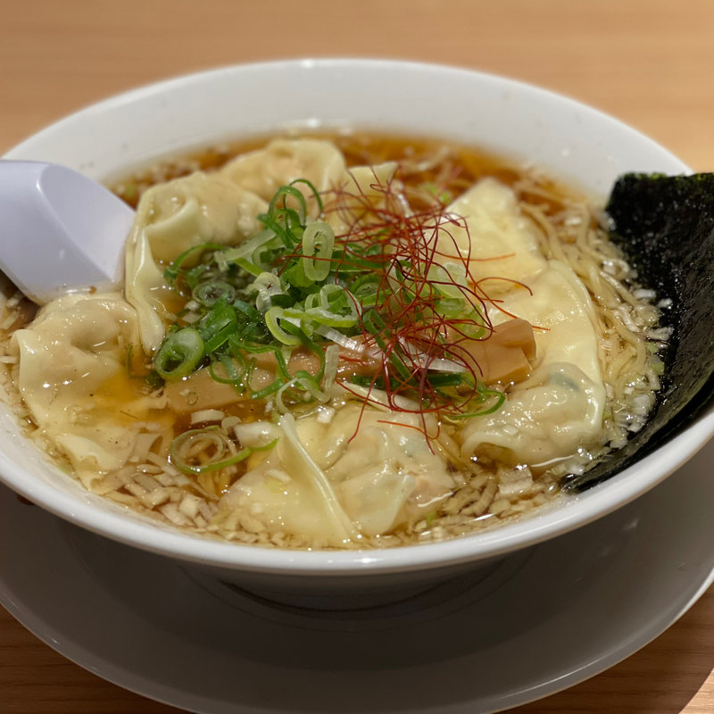 肉ワンタン麺「期間限定」(丸源ラーメン 大田原店)