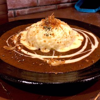 炙りチーズカレー(黒岩咖哩飯店)