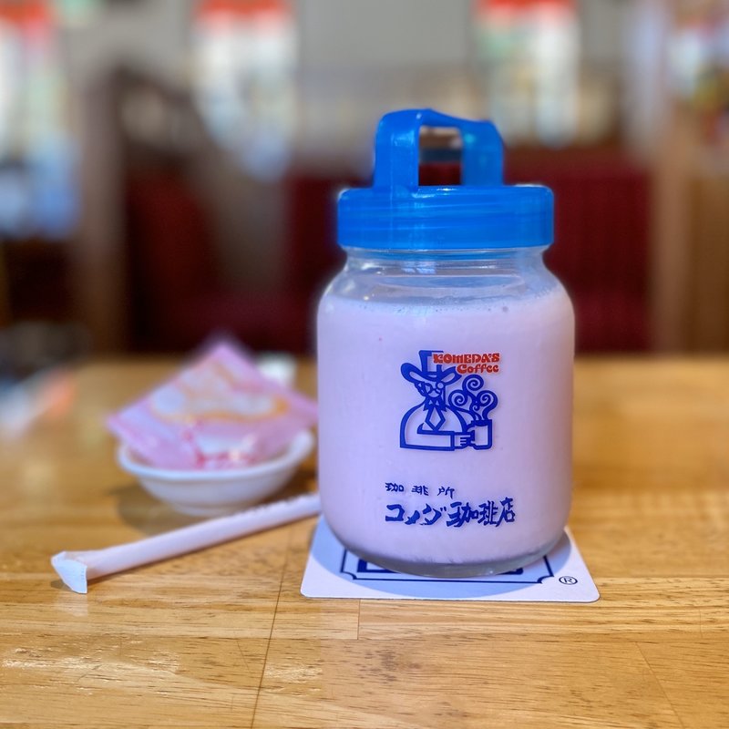ストロベリーシェイク(コメダ珈琲店 名張店 )