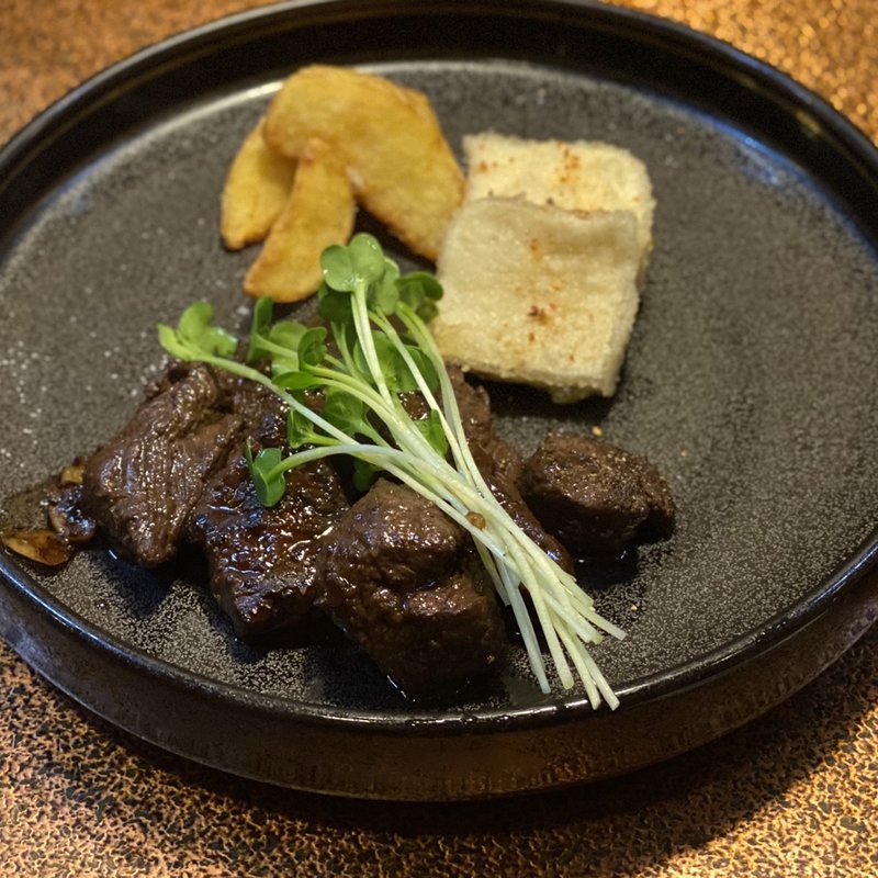 鯨サイコロステーキ(下関くじら館 )