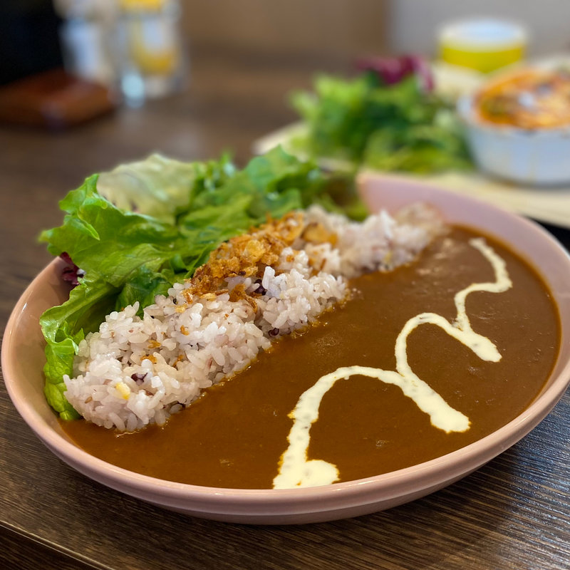 カレープレート(さかい珈琲 京都園部店)