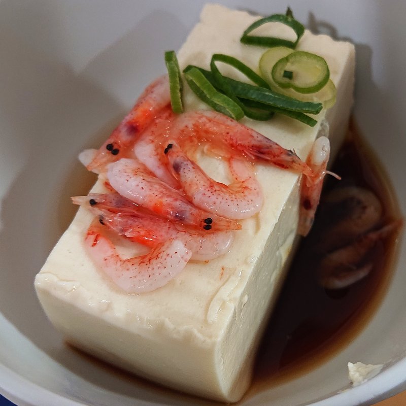 桜海老冷奴(図書館下食堂 （大阪大学　豊中キャンパス内）)