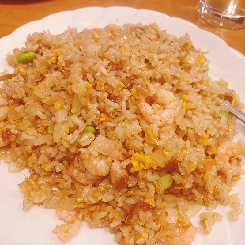 小海老入り五目炒飯(中国食府 双龍居 池田町本店)