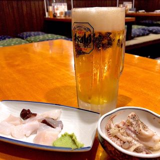 生ビール(大衆居酒屋魚さんこ )