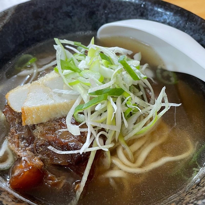 三枚肉そば(どらえもん)