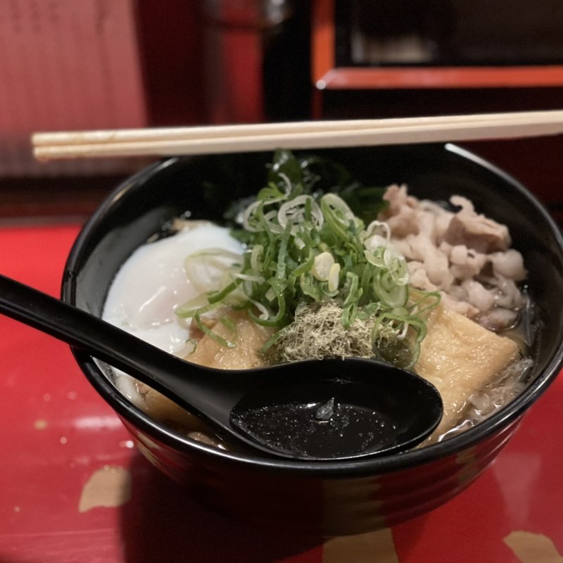肉かすうどん(かすうどん うのたけ )
