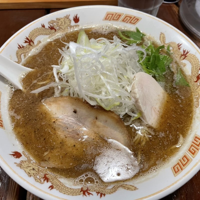 ネギ中華そば(つけ麺 結心)