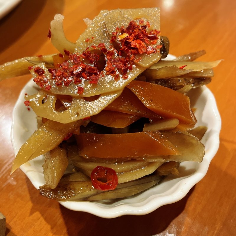 ゴボウとレンコンきんぴら(いが嵐倉庫 )