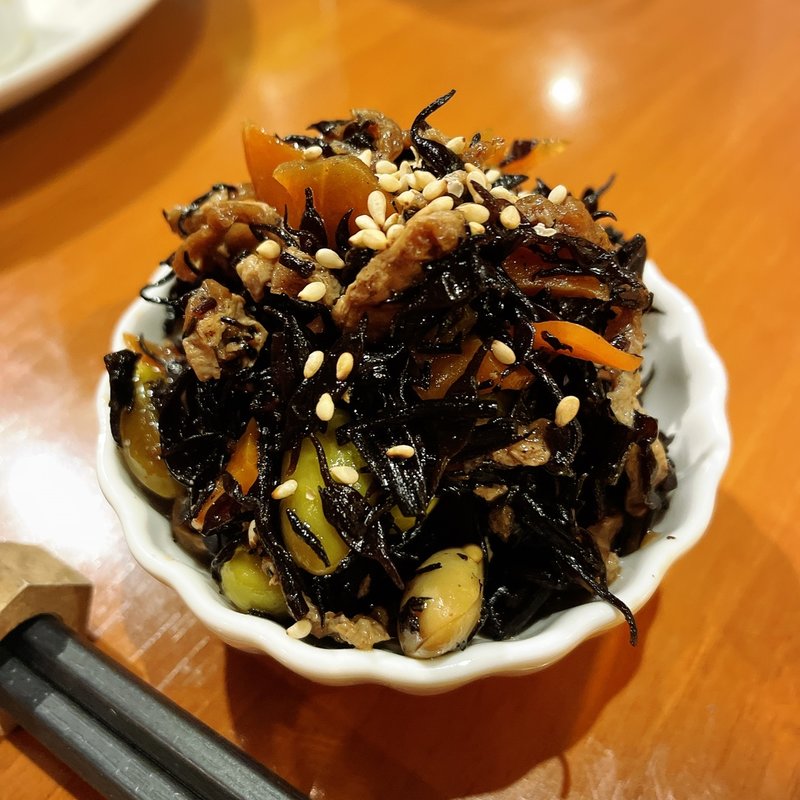 えだ豆とヒジキ煮(いが嵐倉庫 )