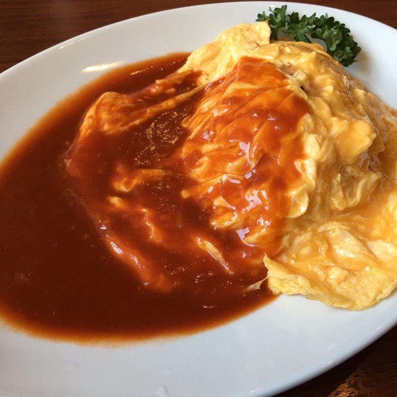 完熟トマトソースのオムライス(心斎橋ミツヤ あまがさきキューズモール店 )