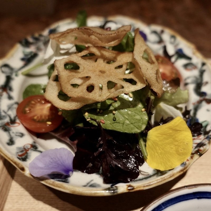 サラダ(侘家古暦堂 祇園花見小路本店 （わびや これきどう）)