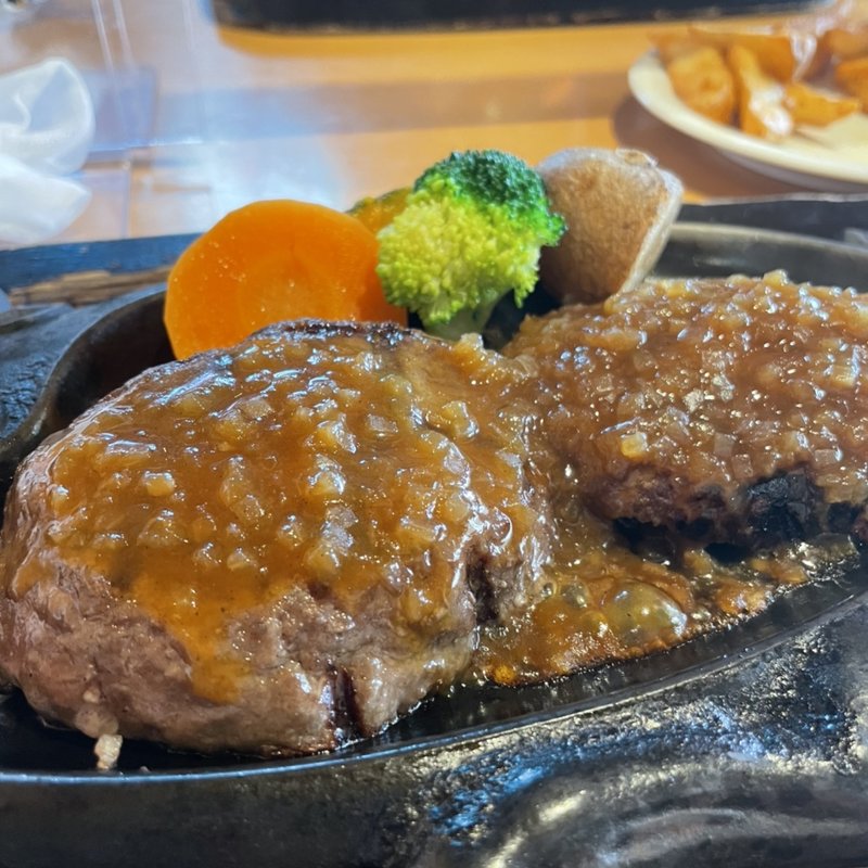 おにぎりハンバーグランチ(炭焼きレストランさわやか 浜松篠ケ瀬店 )