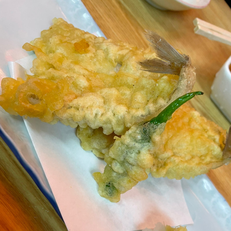 キス天ぷら(丸大ホール)