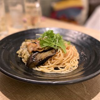 高菜ピラフ+茄子+明太子(フェリーチェ バジル　博多デイトス店)