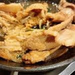 鉄板生姜焼き(いが嵐倉庫 )