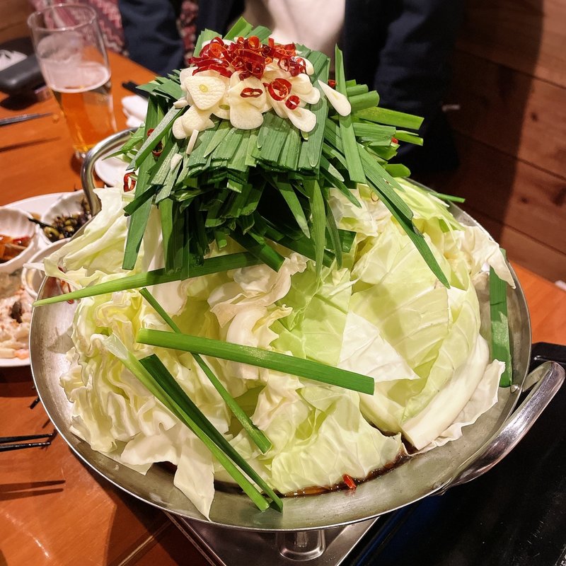 牛モツ鍋(いが嵐倉庫 )