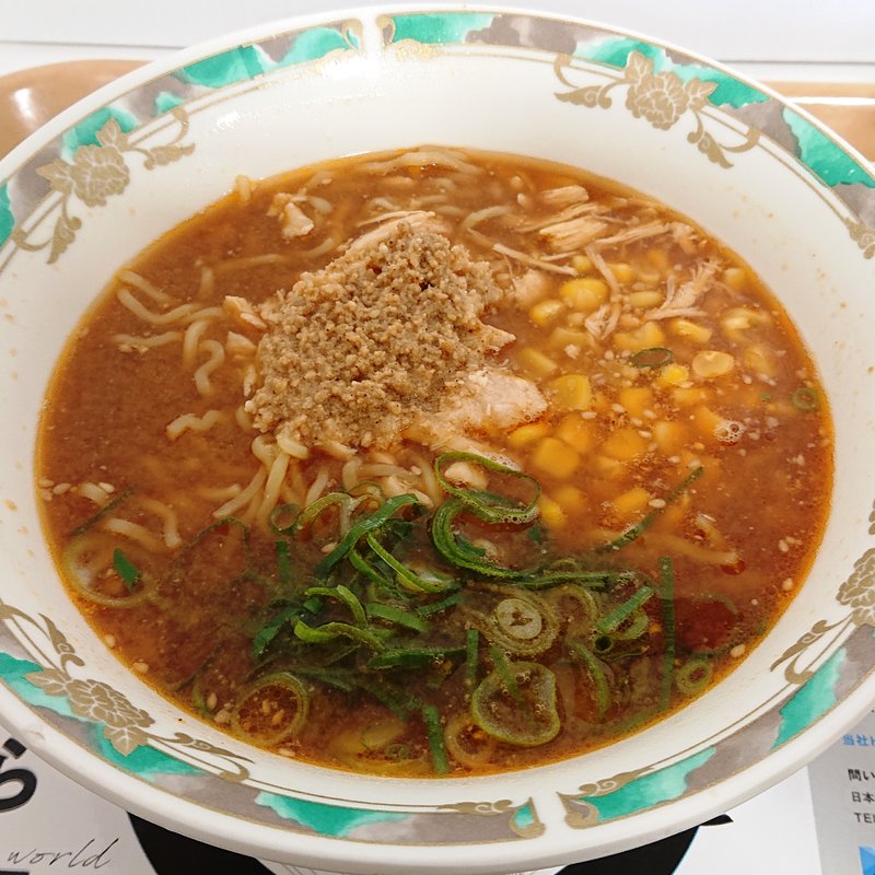 蒸し鶏ごま味噌ラーメン(図書館下食堂 （大阪大学　豊中キャンパス内）)
