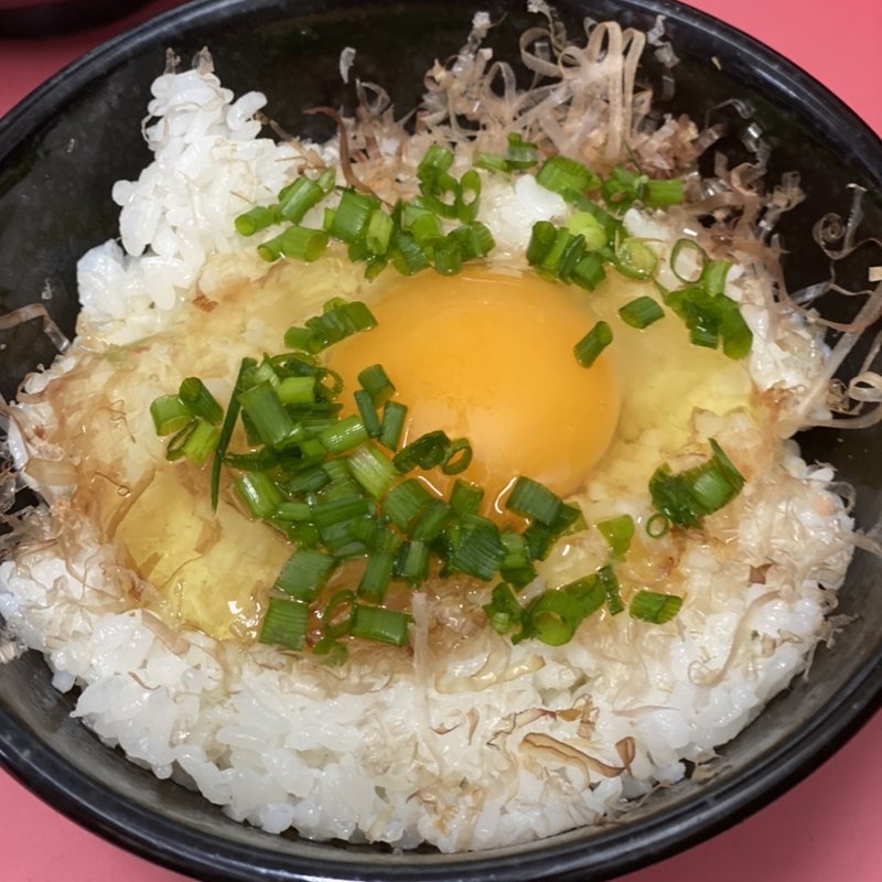 玉子かけご飯(ラーメン山岡家 狸小路4丁目店)