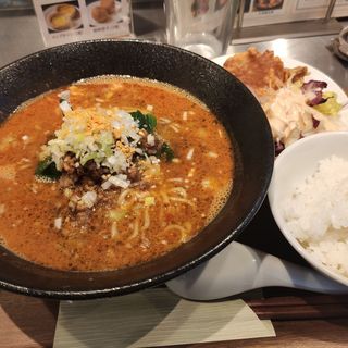 ランチセット麺セット(ビストロ中華 ICHI)