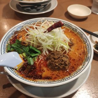 しびれる辛さの麻辣担々麺(丸源ラーメン 彦根店 )