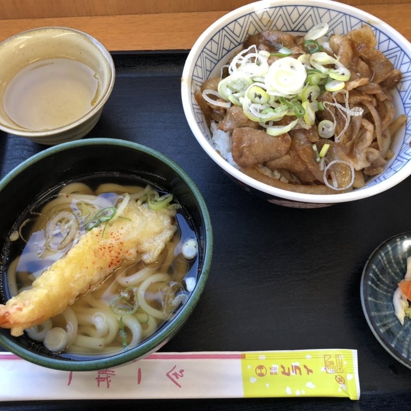 豚丼満腹セット(おべんとうのヒライ 鹿本店 )