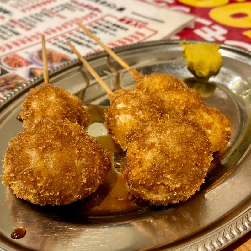 うずら串(大衆酒場 ホームラン食堂)