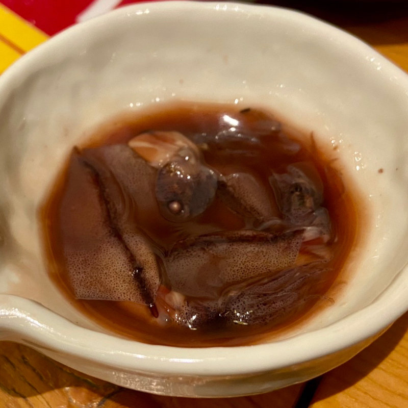 イカの塩辛(大衆酒場 ホームラン食堂)