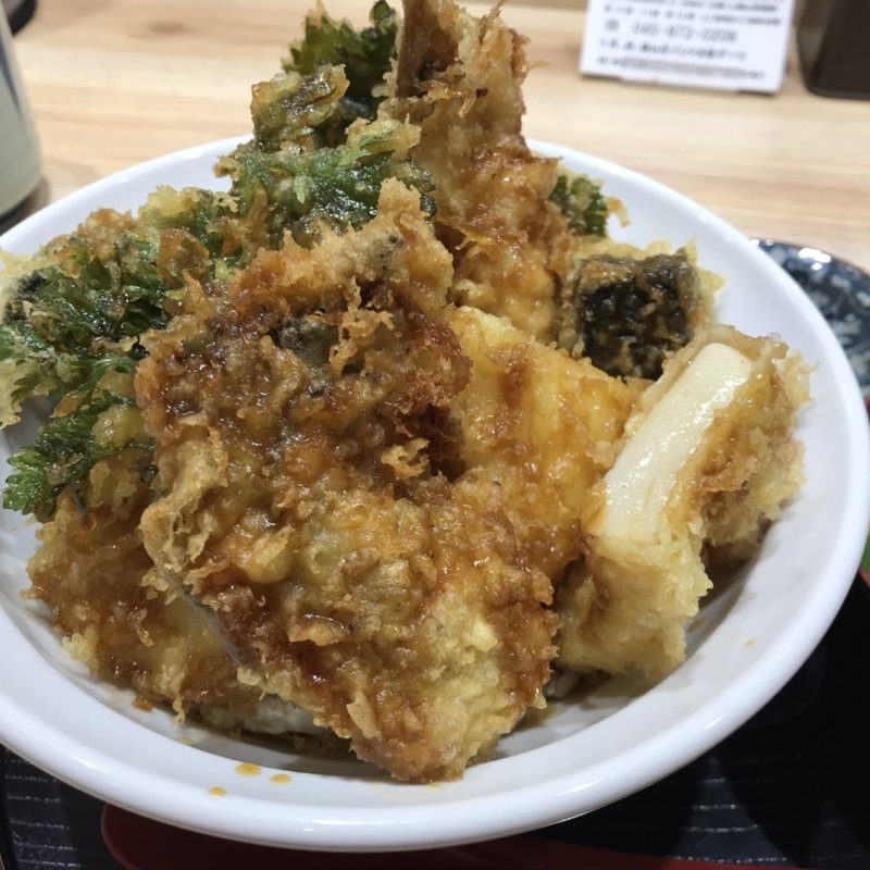 牡蠣天丼(天丼 天たま家)