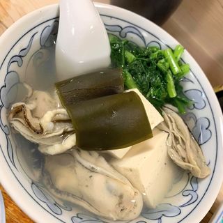 牡蠣豆腐(三州屋)