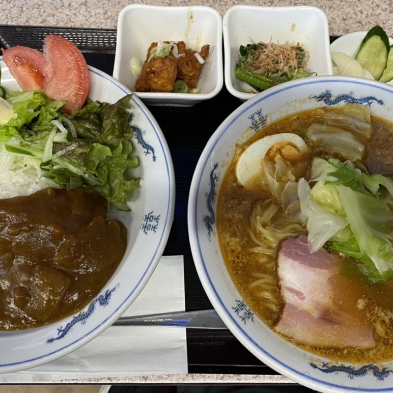 ポークカレーセット(めし処・吉)