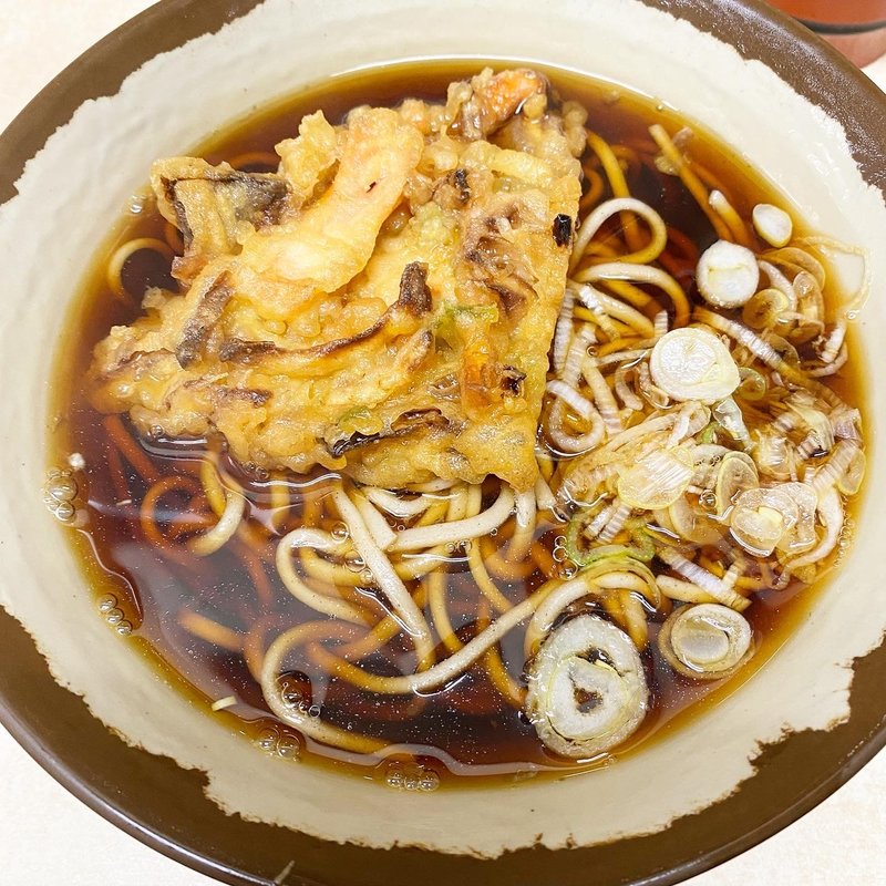 かき揚げそば(岩本町スタンドそば 秋葉原店 （いわもとちょうすたんどそば）)