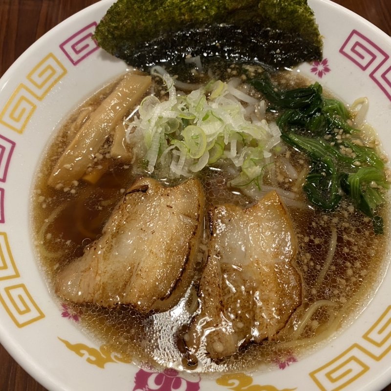醤油ラーメン(鶴橋らーめん食堂 鶴心 あびこ店)