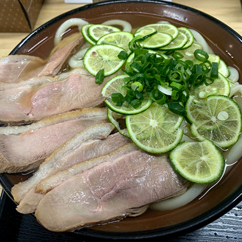 鴨すだちうどん(期間限定)(いけこうどん)