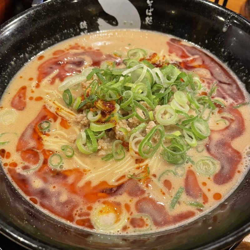 鶏がら赤湯(汁そば処 ちょぼいち 本家)