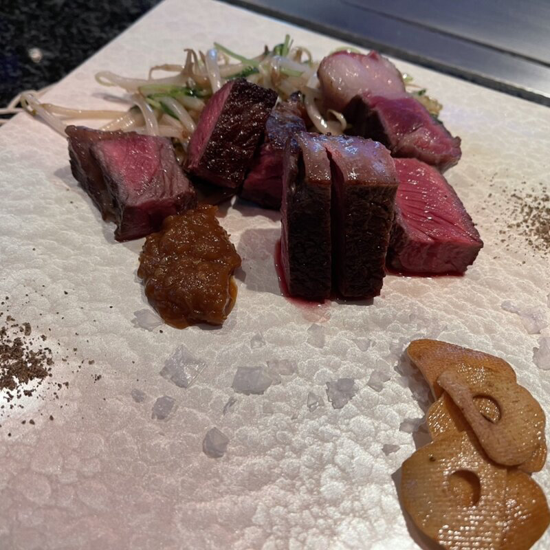 国産牛サーロインステーキコース(TEPPAN DINING 集 栄店)