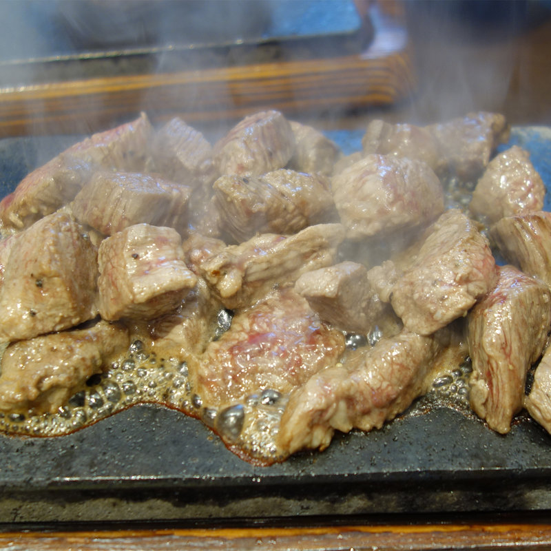 『お箸deステーキ』300g(やっぱりステーキ 親不孝通り店)