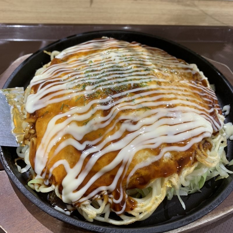 豚玉そば(お好み焼き パクチャン )