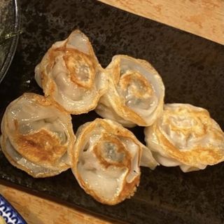焼き餃子、ライスセット(二代目 もんごい亭 （ニダイメ）)