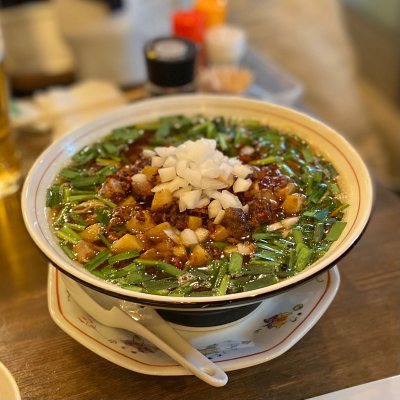 台湾辛そば(中華そば 壇 小倉店)