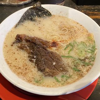 黒肉一本麺(九州ラーメン 亀王 恵美須町店)