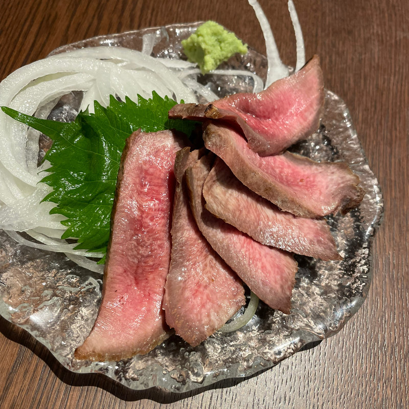 牛タンたたき(牛たん酒場 たん之助)