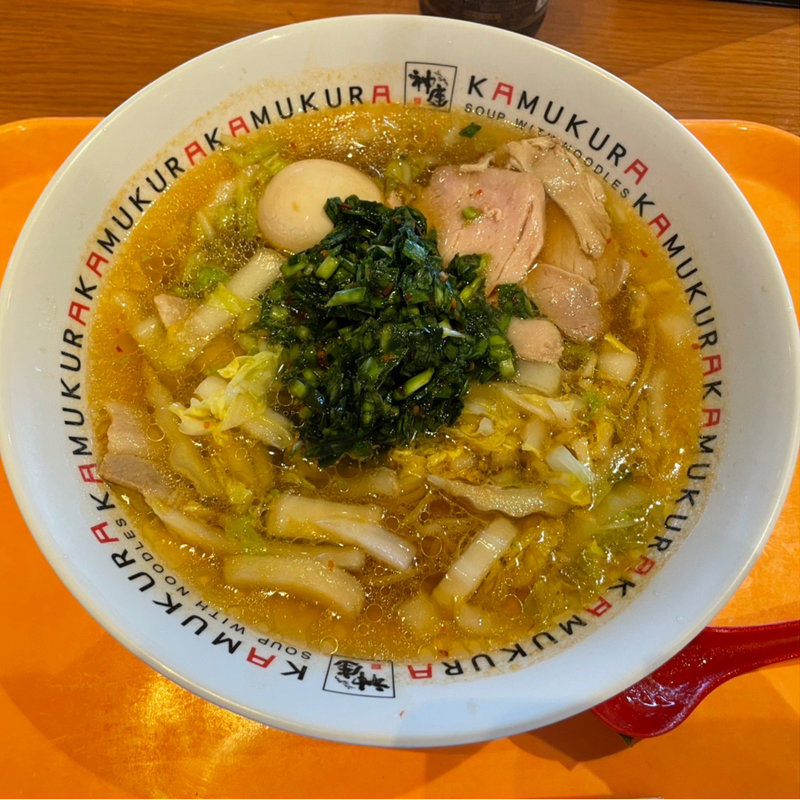 煮卵ラーメン(どうとんぼり神座 新宿店)