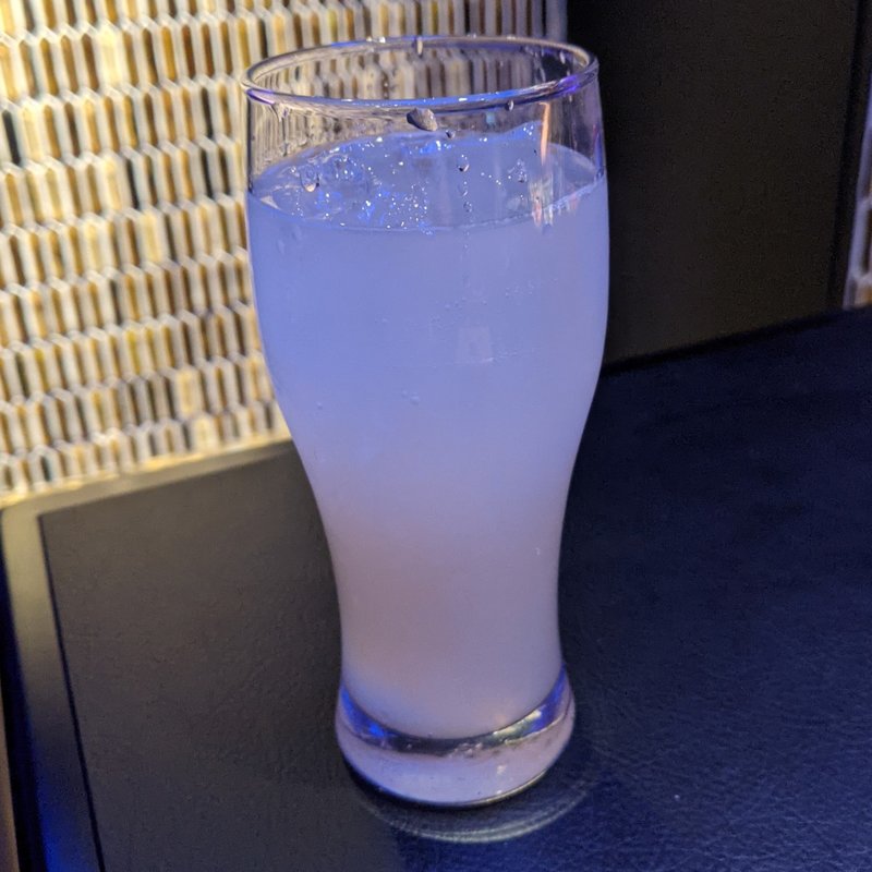 自家製ジンジャーサワー(上等焼肉ひらく 歌舞伎町店)