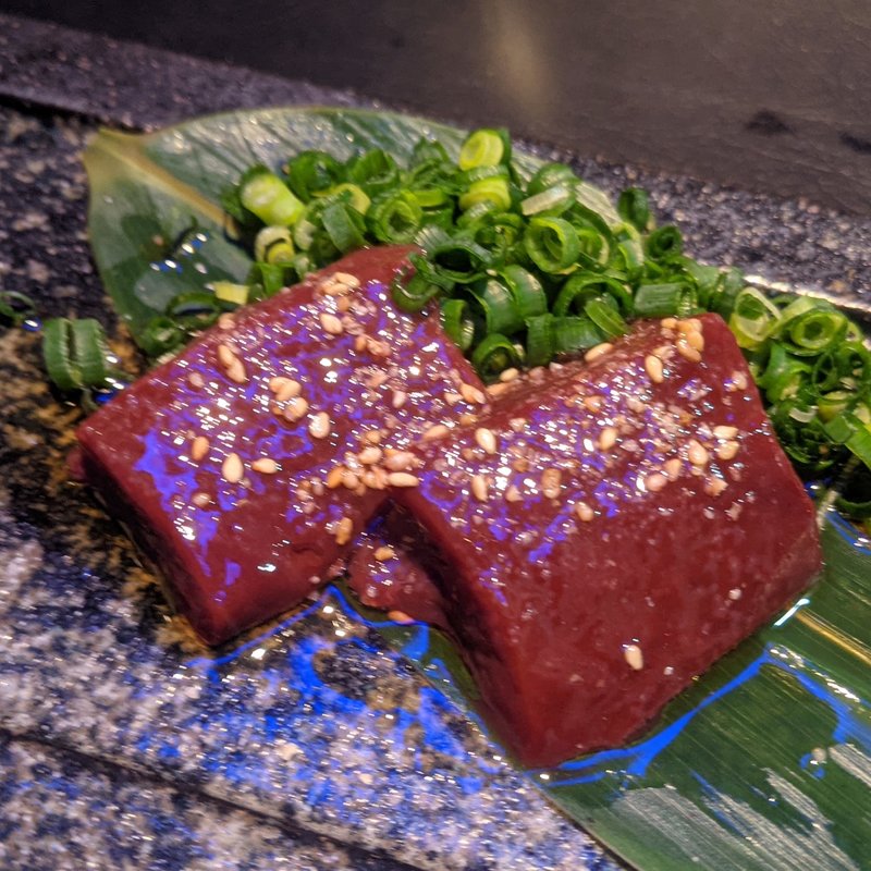 厚切り特選レバー(上等焼肉ひらく 歌舞伎町店)