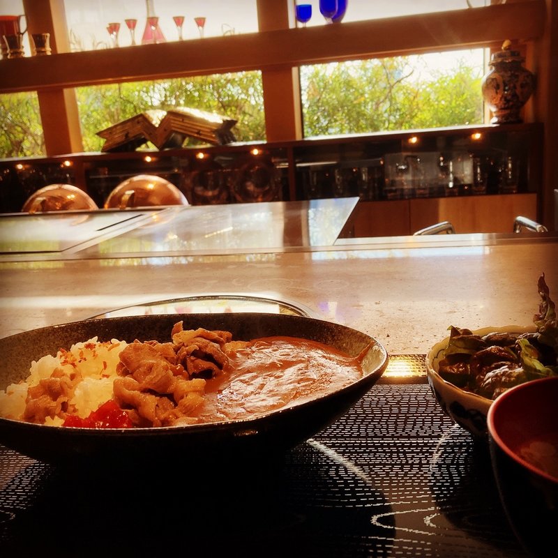 ビーフカレー(雅山 GAZAN GARDEN)