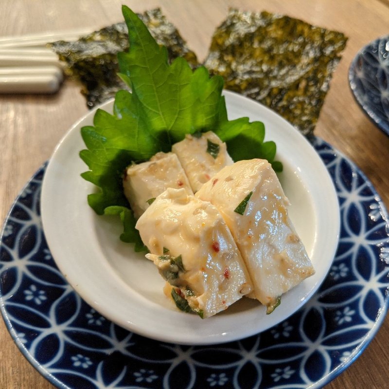 クリームチーズの味噌漬け(大衆酒場 フタバ 鳥取米子店)