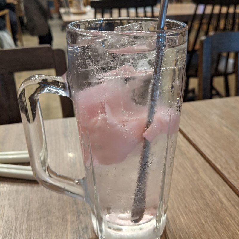 ガリ酎ハイ(大衆酒場 フタバ 鳥取米子店)